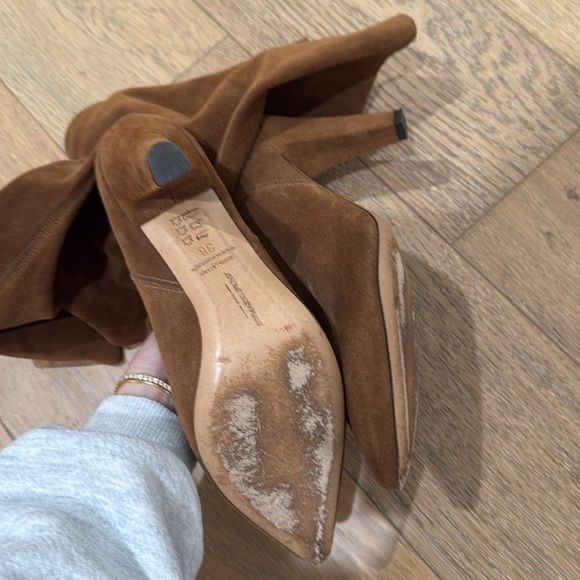 Jerome Dreyfus Brown Suede Slouchie Boots - Picture 7 of 9